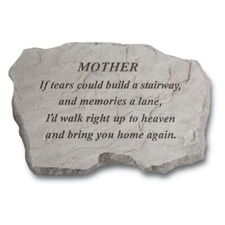 KAY BERRY INC Kay Berry- Inc. 97020 Mother-If Tears Could Build A Stairway - Memorial - 16 Inches x 10.5 Inches x 1.5 Inches 97020